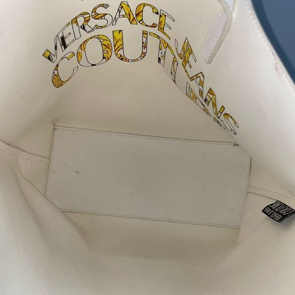Versace Couture Jeans Tote & Pouch - Picture 7 of 12